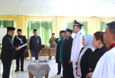 Wabup Katamso Lantik 5 Pejabat Dilingkup Pemkab Tanjabbar, Berikut Nama-Namanya