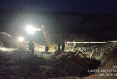 Evakuasi Longsor PETI Sarolangun, Polda Jambi Terjunkan 123 Personel Gabungan