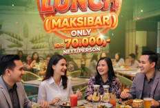 Nikmati Makan Siang Puas Tanpa Batas di Promo Spesial 10.10 Shocking Lunch (Maksibar) Hanya di Luminor Hotel