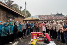 Ny. Lavita Syukur Pimpin PKK Merangin Bergerak Cepat Salurkan Bantuan Korban Kebakaran di Tiga Lokasi