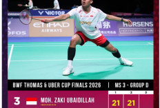 Tim Thomas Indonesia Sikat Thailand 3-2, Ubed Jadi Penentu Kemenangan