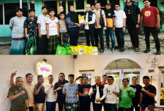 Bersama Pengurus, PWI Kota Jambi Gelar Baksos ke Panti Asuhan dan Buka Bersama