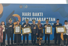 Kanwil Ditjen Pas Jambi Raih Sejumlah Penghargaan pada Tasyakuran Hari Bakti Pemasyarakatan ke-62