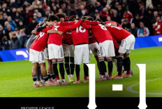 Sempat Unggul, Manchester United Diimbangi West Ham 1-1