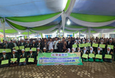 Cegah Pemahaman Radikalisme dan Bahaya TCC, Satgaswil Jambi Lakukan Sosialisasi di Pontren Zulhijah 