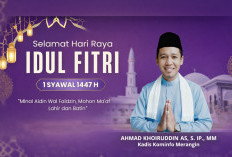 Kadis Kominfo Merangin, Ahmad Khoiruddin AS Mengucapkan Selamat Idul Fitri 1447 H