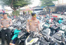 Tiga Kali Penertiban, Polresta Jambi Amankan 150 Motor