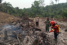 Tim Gabungan Padamkan Hotspot di Desa Pelayangan Batanghari