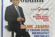 Bank Jambi Raih Predikat Bank BUMD Terbaik 2026, Perkuat Kepercayaan dan Stabilitas Ekonomi Daerah