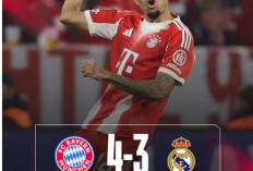 Singkirkan Real Madrid 4-3, Bayern Munchen Melenggang ke Semifinal Liga Champions