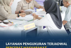 Layanan Pengukuran Terjadwal Percepat Masyarakat Mendapatkan Peta Bidang Tanah