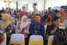 Wabup Katamso Hadiri Halal Bihalal Masyarakat Perantau Sumbagsel di Palembang