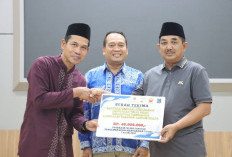 Bupati Anwar Sadat Serahkan Bantuan PetroChina untuk Korban Kebakaran Teluk Nilau
