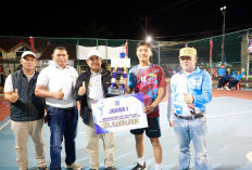Bupati Anwar Sadat Resmi Menutup Turnamen Bola Voli HUT ke-61 Tanjab Barat