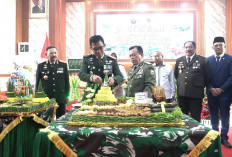 Korem 042/Gapu Gelar Syukuran Memperingati HUT ke-81 TNI