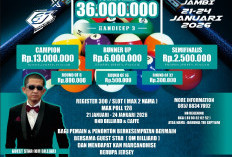 Agung Jaya X MD Billiard and Cafe, Tournamet 9 Ball