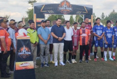Buka Turnamen Tanah Abang Istimewa, Bupati M Syukur Dukung Penuh Geliat Olahraga Merangin
