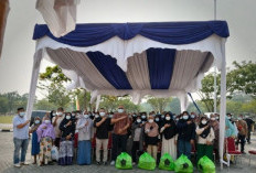 PTPN IV  Salurkan Bantuan Sembako untuk Warga Terdampak Kabut Asap di Pekanbaru