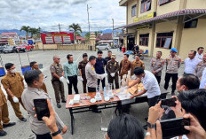 Pemusnahan Barang Bukti Sabu dan Ganja di Polres Kerinci, 18 Perkara Ditindak