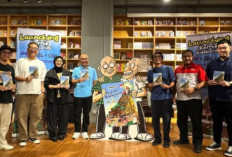 Kolaborasi JNE x Grasindo: Gandeng Kang Maman dan Mice Cartoon Rilis Komik Pengantar Kebahagiaan