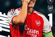 Arsenal Bungkam Napoli 1-0 Berkat Gol Tunggal Martin Odegaard