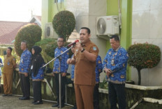 Pimpin Apel di RSUD, Bupati M. Syukur Jamin Hak dan Kesejahteraan Tenaga Medis
