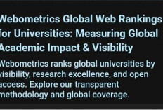 Berikut Daftar 7 PTKIN Masuk 100 Top Perguruan Tinggi Nasional Versi Webometrics
