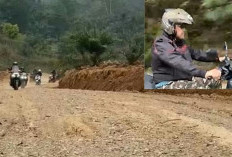 Bupati H M Syukur Pimpin Touring Sepeda Motor Pantau Jalan Wisata Goa Sengering
