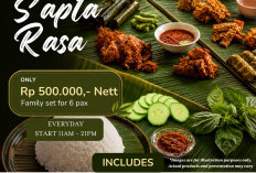 Sapta Rasa di Du PALAIS Hotel Jambi Hadirkan, Sajian Kuliner Nusantara untuk Momen Kebersamaan Keluarga