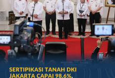 Sertipikasi Tanah DKI Jakarta Capai 98,6%, Wamen Ossy: Jadi Contoh Baik bagi Daerah Lain