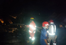 Api Lahap Dua Rumah di Tanjung Katung Muaro Jambi 