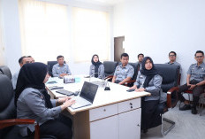 Perkuat Capaian Kinerja, Kanwil Kemenkum Jambi Ikuti Rapat Peningkatan Kinerja Pembinaan Hukum Semester I 2026