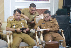 Wabup Katamso Hadiri Rakor Karhutla Bersama Menhut, Titik Api Tanjab Barat Dipastikan Nol
