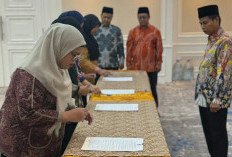 Kemenag Lantik 128 Pejabat Mulai dari Kepala KUA hingga Dosen PTKN