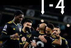 Hajar Wolves 4-1, MU Langsung Peringkat 6 Klasemen Sementara