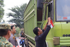 Jelang HUT RI ke-81, Camat Taman Rajo dan Forkopimcam Bagikan Ratusan Bendera Merah Putih ke Masyarakat 