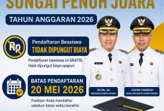 Resmi Dibuka, Pemkot Sungai Penuh Buka Pendaftaran Beasiswa Sungai Penuh Juara 2026
