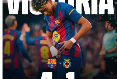 Barcelona Bantai Villarreal 4-1, Lamine Yamal Cetak Hattrick Pertama