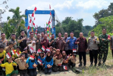 Jembatan Karang Birahi Diresmikan Presiden Prabowo, Wabup Merangin Tinjau Langsung Lokasi