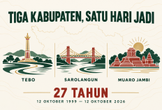 Mengapa Sarolangun, Tebo, dan Muaro Jambi Berulang Tahun pada Hari yang Sama?