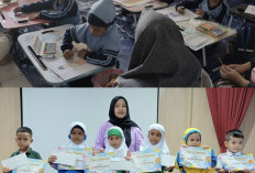 Ratusan Anak Ikuti Lomba Mewarnai di Museum Siginjei Jambi