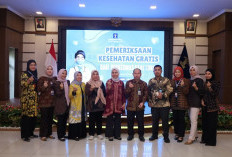 Cegah Risiko Penyakit Sejak Dini, Puskesmas Paal Lima Hadirkan Layanan CKG di Kanwil Kemenkum Jambi