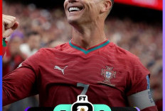  Portugal Sikat Uzbekistan 5-0, Cristiano Ronaldo Cetak Dua Gol