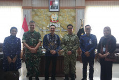 Bangun Sinergi Strategis, Danrem 042/Gapu Terima Pimpinan BRI Cabang Jambi
