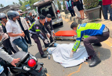 Pengendara Motor Meninggal Dunia Usai Tabrak Pejalan Kaki 