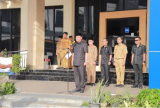 Wabup Katamso Tekankan Sinergi dan Kinerja ASN dalam Apel Gabungan