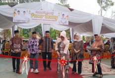 Wabup Bungo Berharap Keberadaan Pasar Bedug Membantu Masyarakat