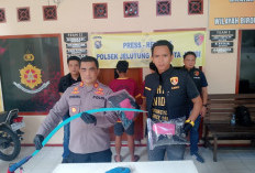 Polisi Ringkus Pelaku Pembacokan Tukang Parkir di Jelutung, Turut Amankan Celurit Panjang 