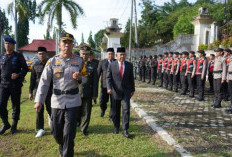 Pastikan Nataru Aman, Pemkab dan Polres Merangin Gelar Apel Pasukan Operasi Lilin 2025