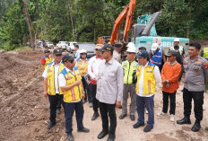 Menteri PU Tinjau Ruas Tapan–Batas Jambi, Instruksikan Cek Hulu Sungai Antisipasi Longsor Susulan
